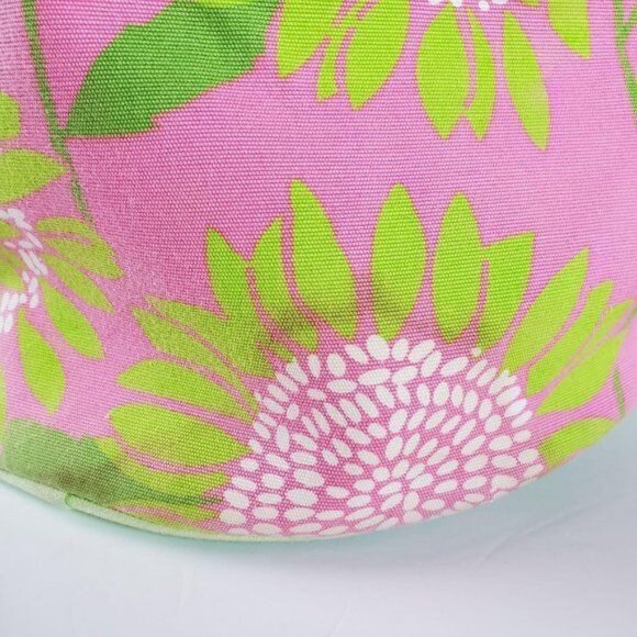 Lily Pulitzer Bag Beach Bucket Tote Canvas Floral WOMEN'S WOMAN'S - Picture 10 of 12